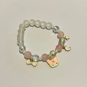 Sanrio Beaded Ename charms Bracelet My Melody Bracelet
